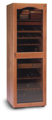 Caveduke wine and cigars cellar  model SENATEUR 180 bottles, 15 cigars boxes